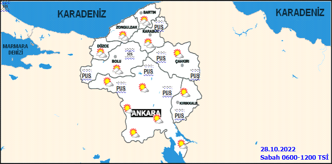 Ankaralılar sisli bir güne uyanacak! 2