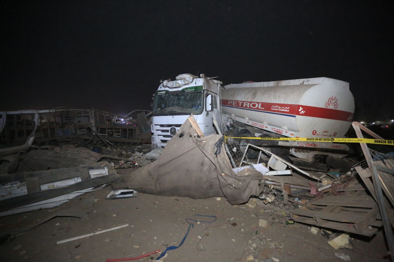 Bağdat’ta gaz tankeri patladı: 3 ölü 1