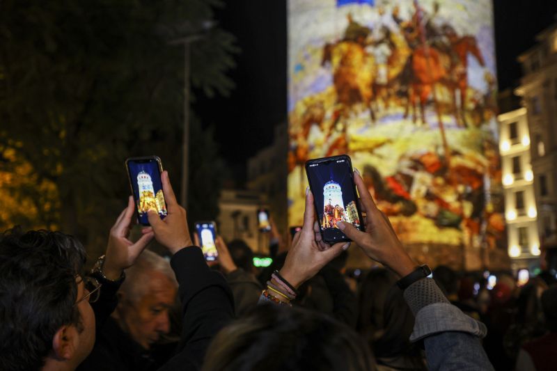 İletişim Başkanlığından mapping gösterisi 3