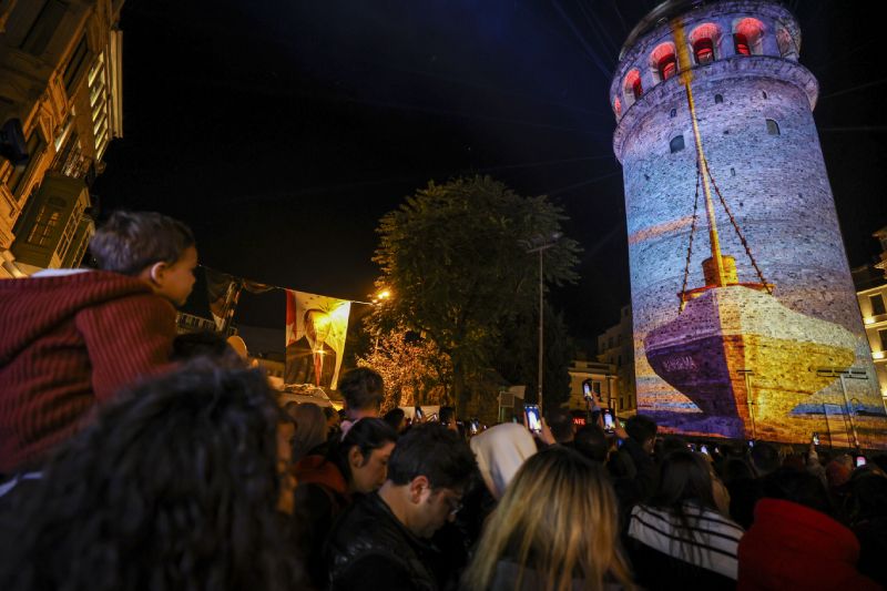 İletişim Başkanlığından mapping gösterisi 4