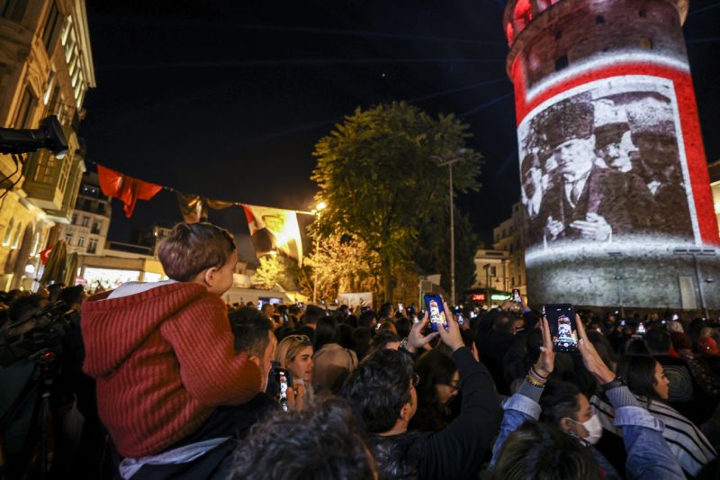 İletişim Başkanlığından mapping gösterisi 7