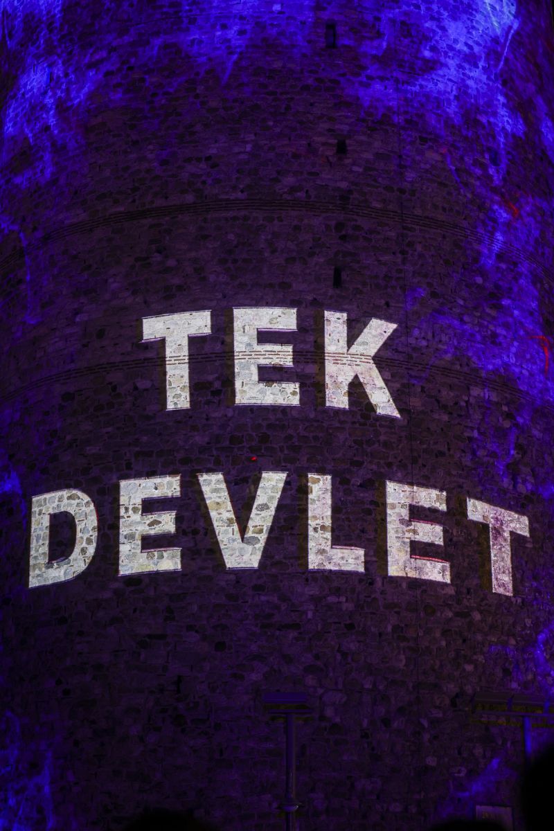 İletişim Başkanlığından mapping gösterisi 10