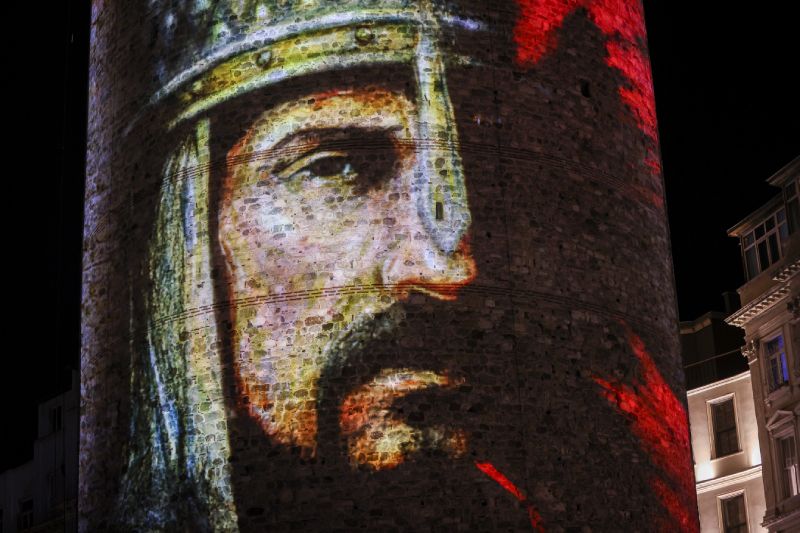 İletişim Başkanlığından mapping gösterisi 12