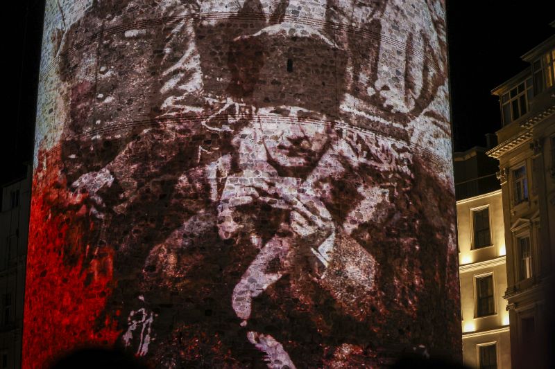 İletişim Başkanlığından mapping gösterisi 14