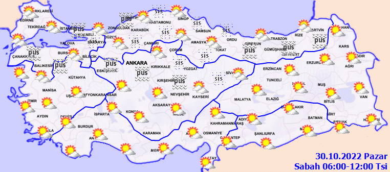 Meteoroloji uyardı: O bölgelerde sis bekleniyor! 2