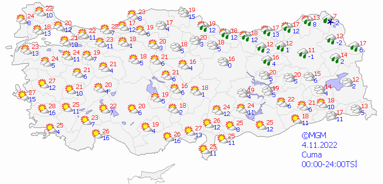 Haftalık (31 Ekim-6 Kasım) hava durumu raporu! Meteoroloji 9 ile toz taşınımı uyarısı yaptı! 8