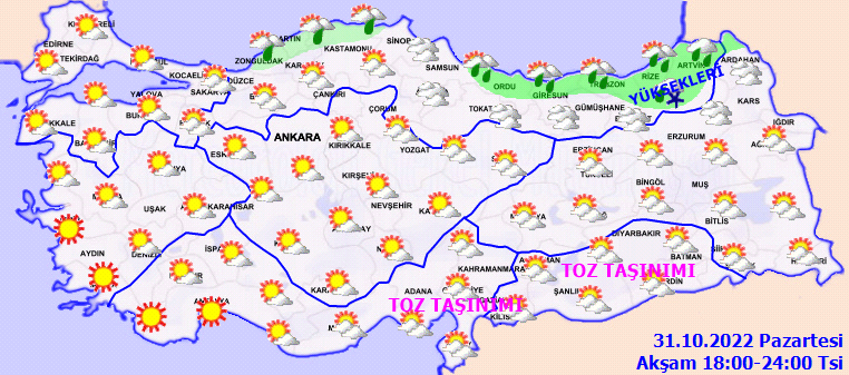 Meteoroloji 9 ile sarı kodlu uyarı yaptı: Toz taşınımı bekleniyor! 4