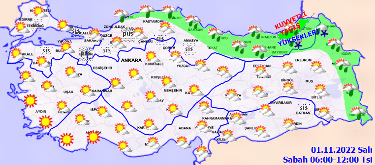 Meteorolojiden 2 ile ‘sarı’ kodlu uyarı: Kuvvetli yağış bekleniyor! 2