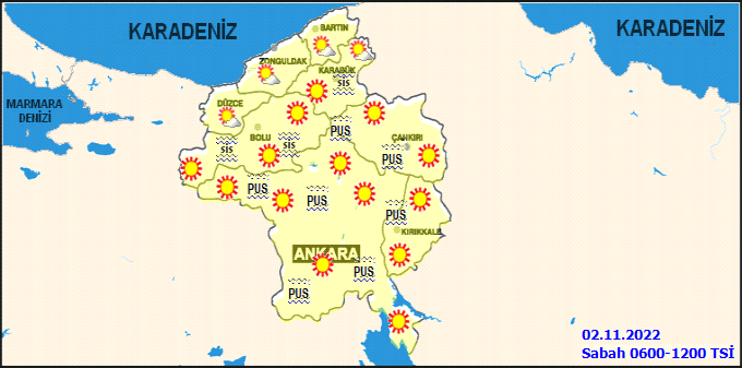 Ankara’da sisli günler devam edecek! 2