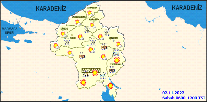 Meteoroloji uyardı! Ankaralılar sisli bir güne hazır olun 2