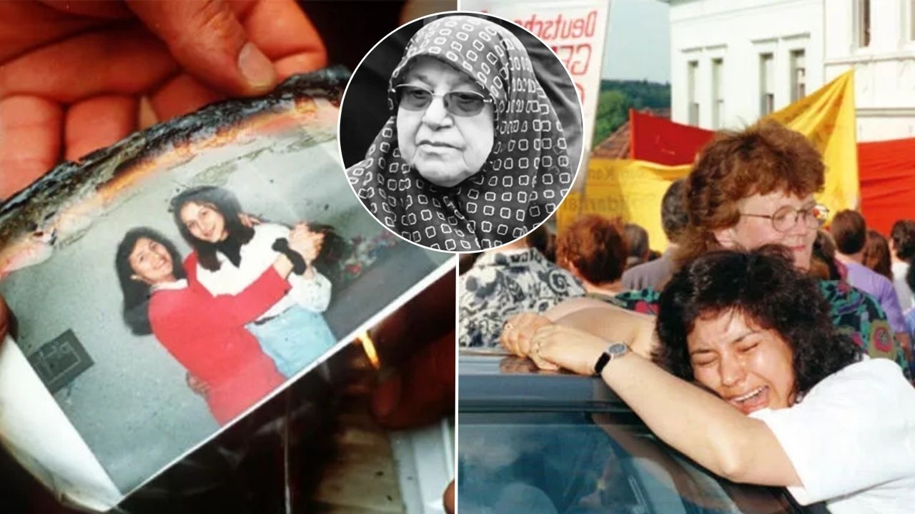 Solingen faciasında 5 evladını kaybetmişti... Barışın simgesi Mevlüde Ana'ya 29 yıl sonra o sokakta veda... 1