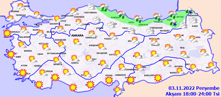 Meteorolojiden o illere yağış uyarısı! İşte il il hava durumu 4