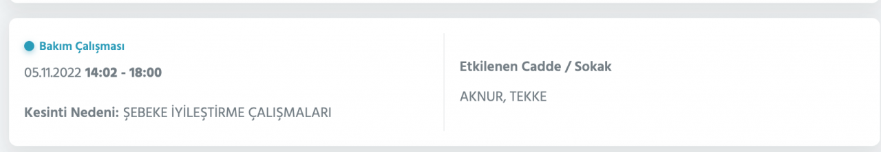 BEDAŞ ve AYEDAŞ’tan kesinti uyarısı! (5 KASIM CUMARTESİ 2022) 57