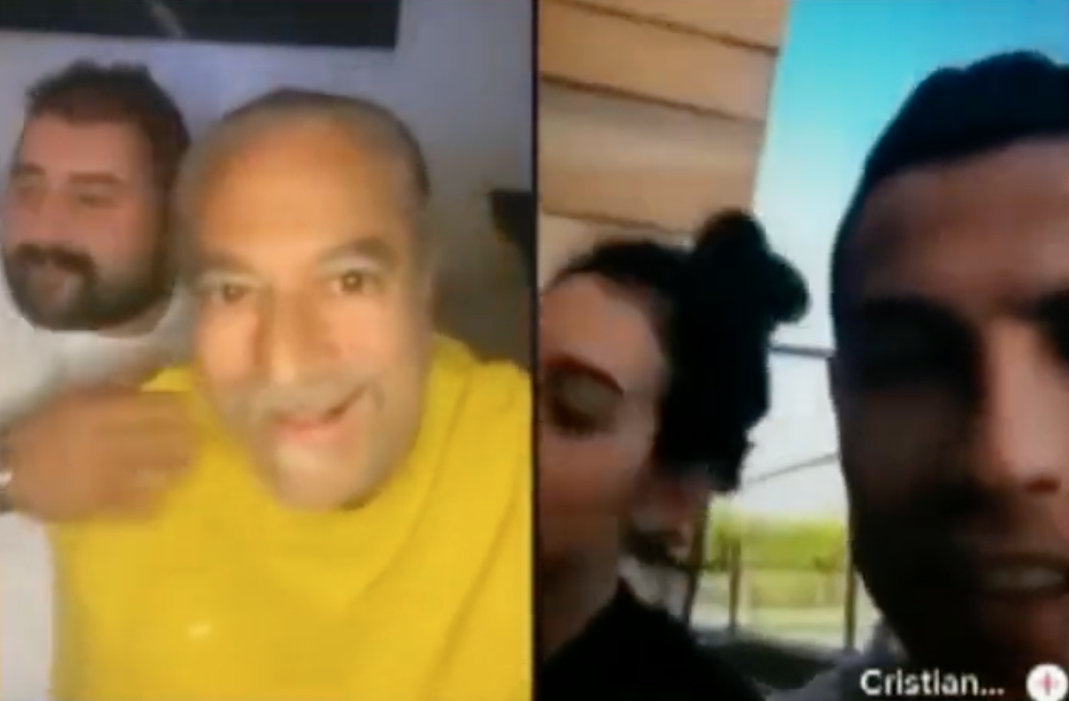Mehmet Ali Erbil’e ‘Ronaldo’ şakası: Videoya al videoya 2