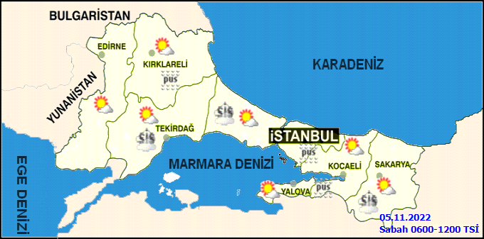 İstanbullular yeniden sisli bir güne uyanacak! 2