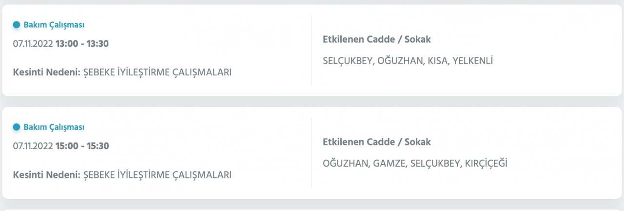 İstanbul’da 31 ilçeyi etkileyen elektrik kesintisi! (7 KASIM PAZARTESİ 2022) 58