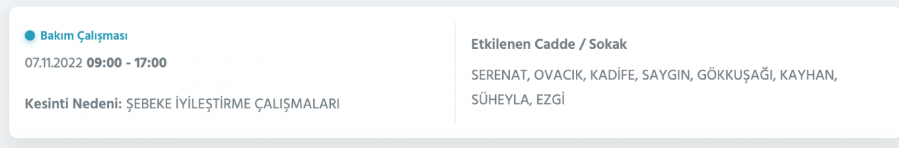 İstanbul’da 31 ilçeyi etkileyen elektrik kesintisi! (7 KASIM PAZARTESİ 2022) 64