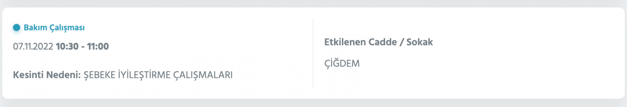 İstanbul’da 31 ilçeyi etkileyen elektrik kesintisi! (7 KASIM PAZARTESİ 2022) 60