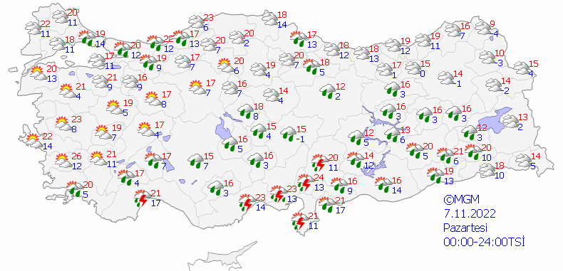 Meteoroloji uyardı! Yağmur ve kar yağışı o tarihe kadar aralıksız devam edecek 15