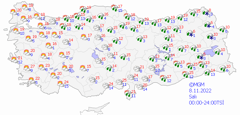 Meteoroloji uyardı! Yağmur ve kar yağışı o tarihe kadar aralıksız devam edecek 16