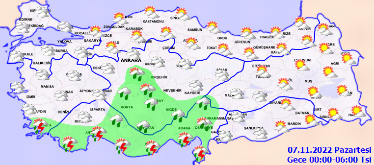 Meteoroloji tek tek uyardı: O illerde yağış bekleniyor! 2