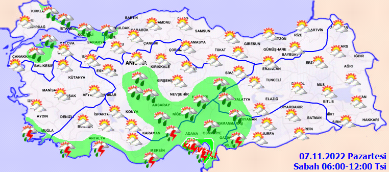 Meteoroloji tek tek uyardı: O illerde yağış bekleniyor! 3