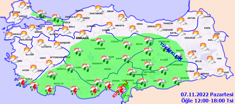 Meteoroloji tek tek uyardı: O illerde yağış bekleniyor! 4