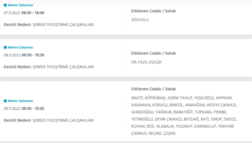İstanbul’da 31 ilçeyi etkileyen elektrik kesintisi! (8 KASIM SALI 2022) 54