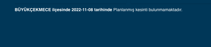 İstanbul’da 31 ilçeyi etkileyen elektrik kesintisi! (8 KASIM SALI 2022) 18