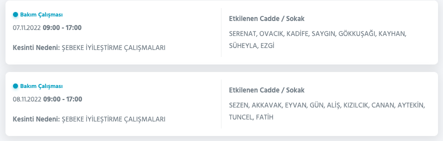İstanbul’da 31 ilçeyi etkileyen elektrik kesintisi! (8 KASIM SALI 2022) 53