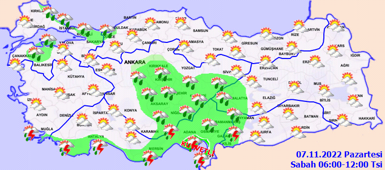 Meteorolojiden 2 ile sarı kodlu uyarı! İstanbul dahil birçok ilde yağış bekleniyor 2
