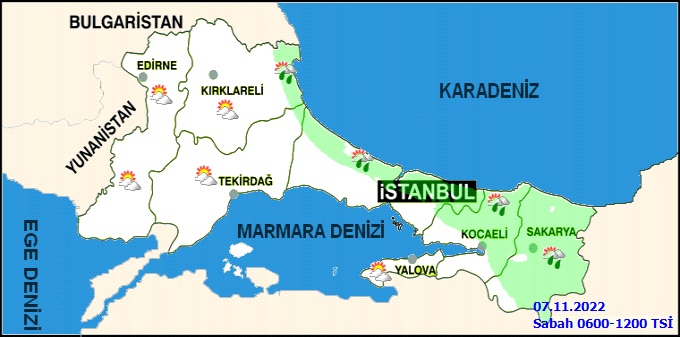 İstanbul’a yağışlar geri döndü! 2