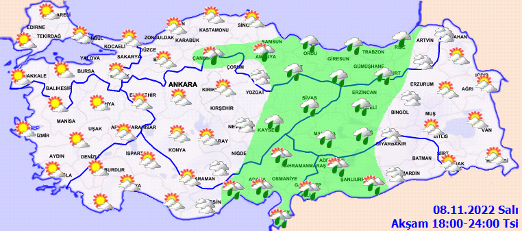 Meteoroloji’den yurt geneline uyarı yapıldı 4