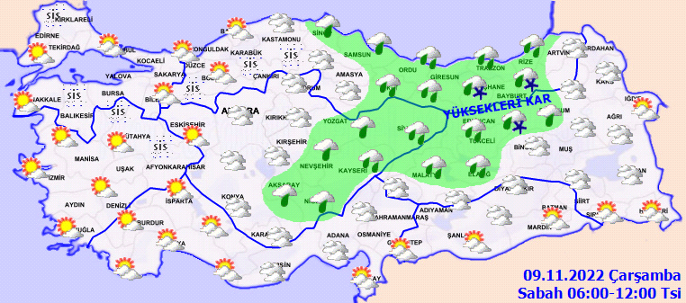 Meteoroloji’den yurt geneline uyarı yapıldı 6