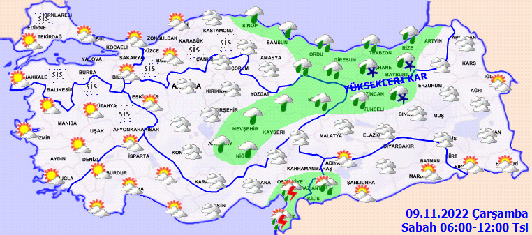 Meteoroloji il il uyardı: O illerde yağış bekleniyor 2