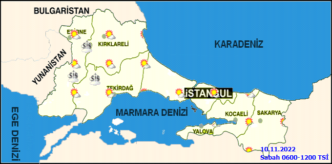 İstanbullular sisli bir güne uyanacak 2