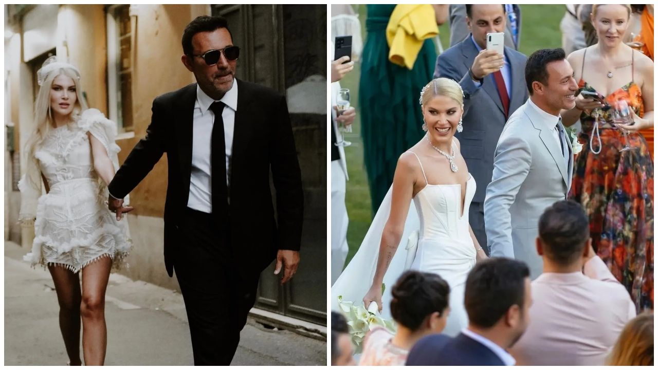 Melis Sütşurup'un kardeşi Simge Sütşurup dünyaevine girdi! Nikah şahidi Mustafa Sandal oldu 1