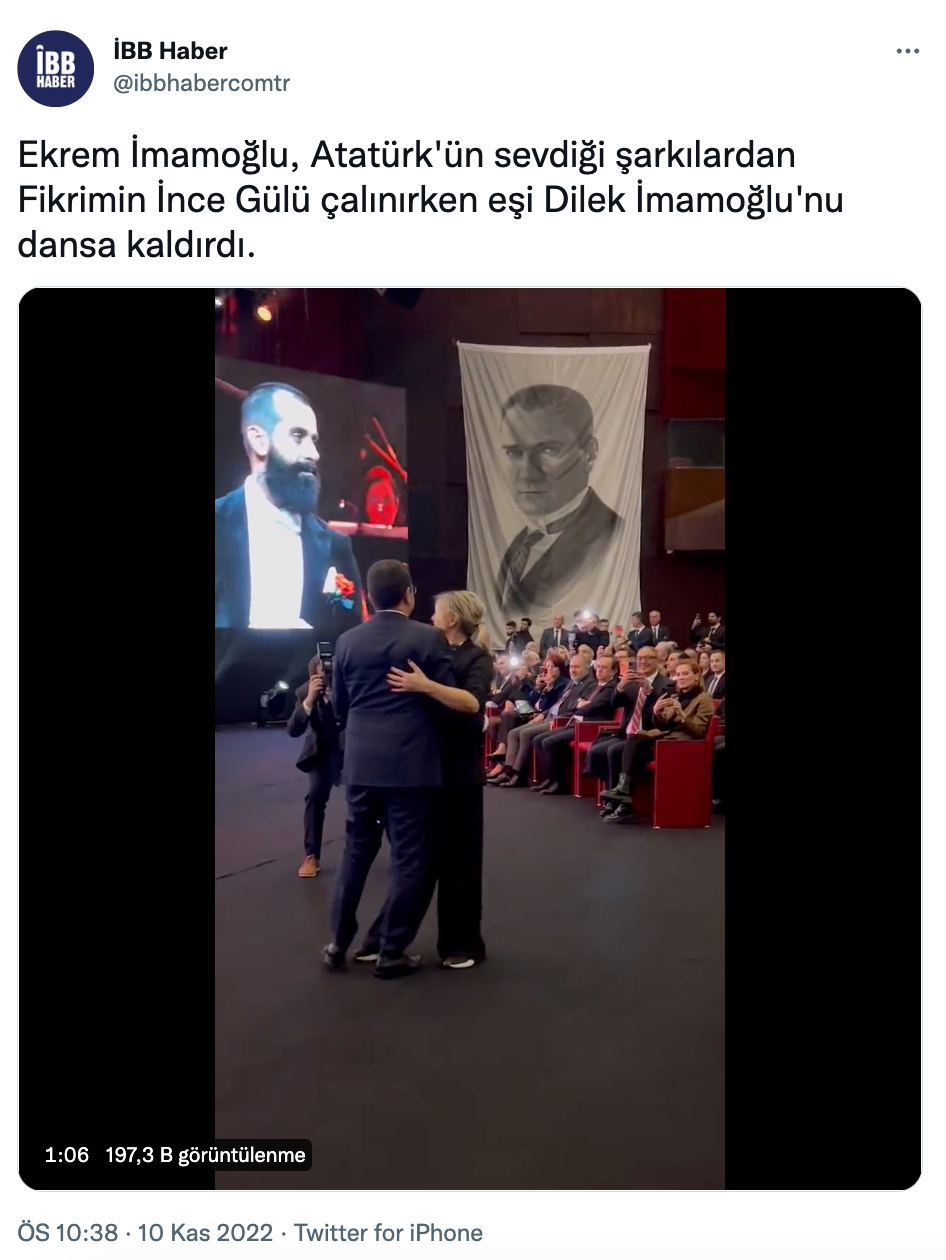 Atatürk’ü anma programında dans ettiler! Tepkiler çığ gibi 2