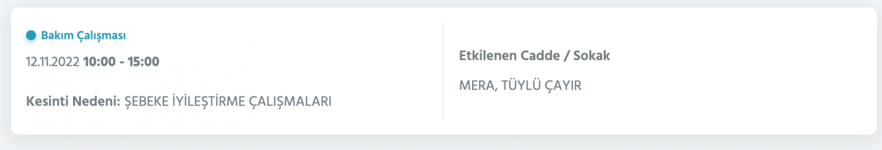 İstanbul’un 25 ilçesinde elektrik kesintisi (12 KASIM CUMARTESİ 2022) 28