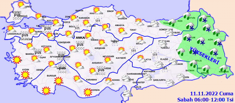 Meteoroloji sinyalini verdi: O illerde yağmur ve kar yağışı hakim olacak 2