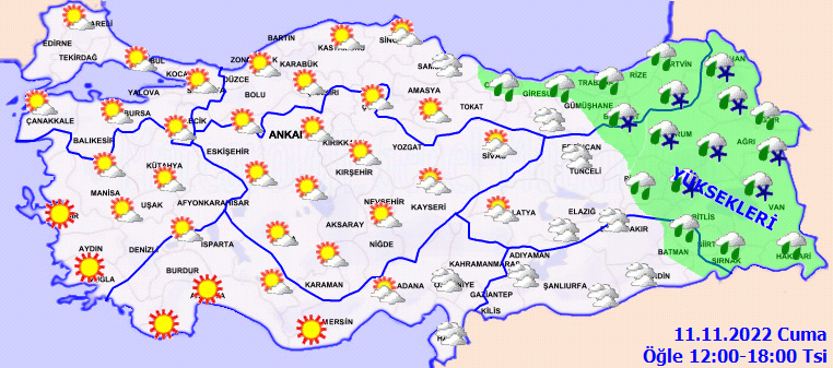 Meteoroloji sinyalini verdi: O illerde yağmur ve kar yağışı hakim olacak 3