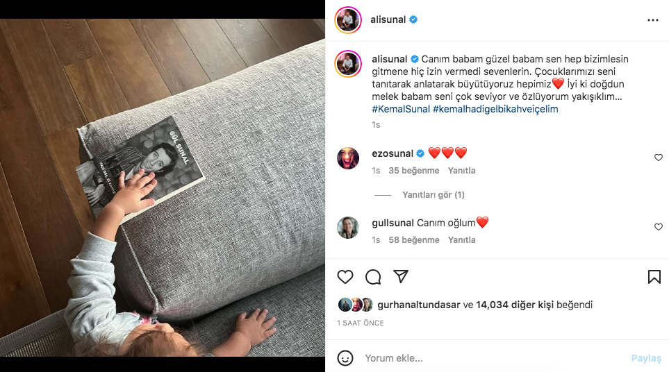 Kemal Sunal'ın doğum gününde eşi Gül Sunal'dan duygulandıran paylaşım 5