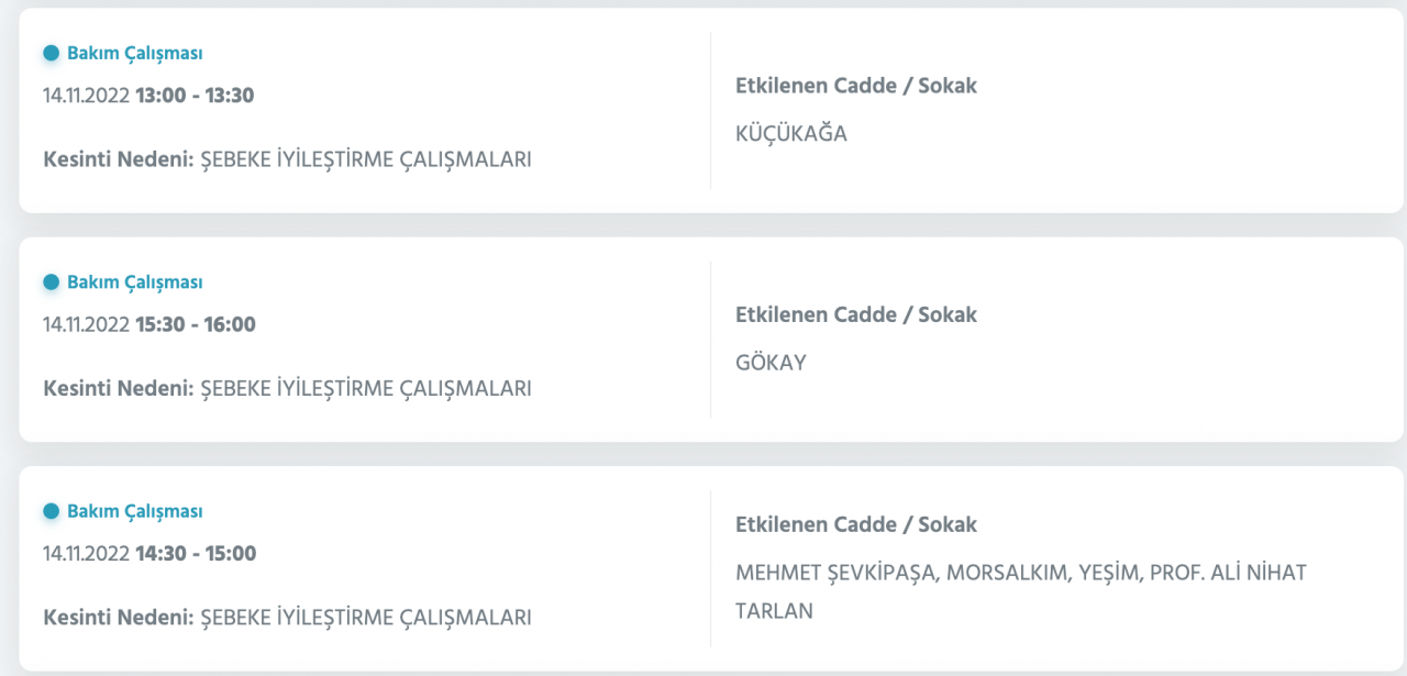 İstanbul’da 31 ilçeye ‘kesinti’ uyarısı yapıldı (14 KASIM PAZARTESİ 2022) 35