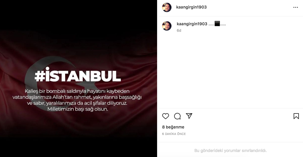 Taksim'deki hain terör saldırısına ünlü isimlerden tepki yağdı 23