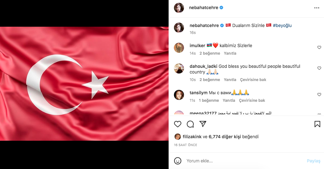 Taksim'deki hain terör saldırısına ünlü isimlerden tepki yağdı 14