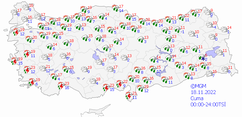 Meteoroloji uyardı: Yağışlar hafta boyunca devam edecek! 16