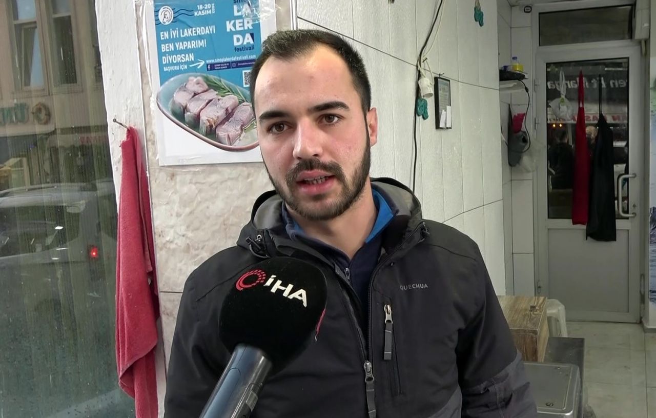 Sinop’ta tezgahları şenlendiren hamsiye rağbet var 4