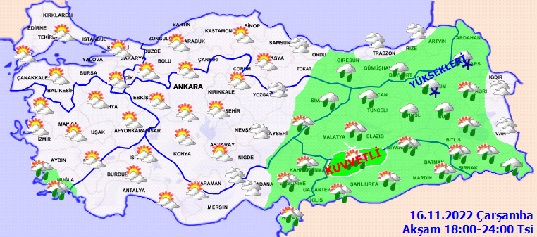Meteorolojiden 11 ile sarı kodlu uyarı: Yurt genelinde kuvvetli yağış hakim olacak 4
