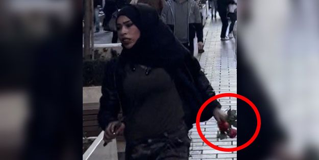 Taksim teröristi Ahlam Albashır'in elindeki güllerin sırrı çözüldü! 2