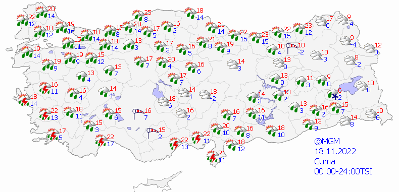 Meteorolojiden 37 ile sarı kodlu uyarı: Kuvvetli rüzgar ve fırtına bekleniyor 7